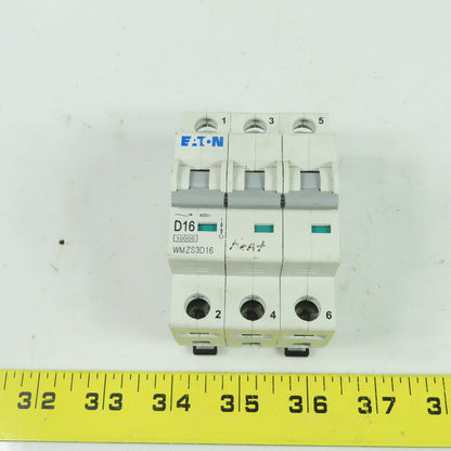 Eaton WMZS3D16 277/480VAC Circuit Breaker 16A 3-Pole