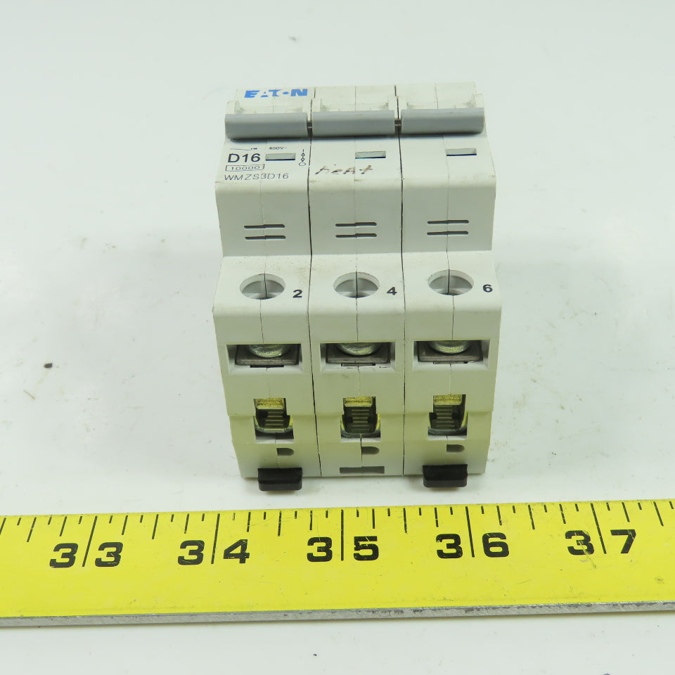 Eaton WMZS3D16 277/480VAC Circuit Breaker 16A 3-Pole