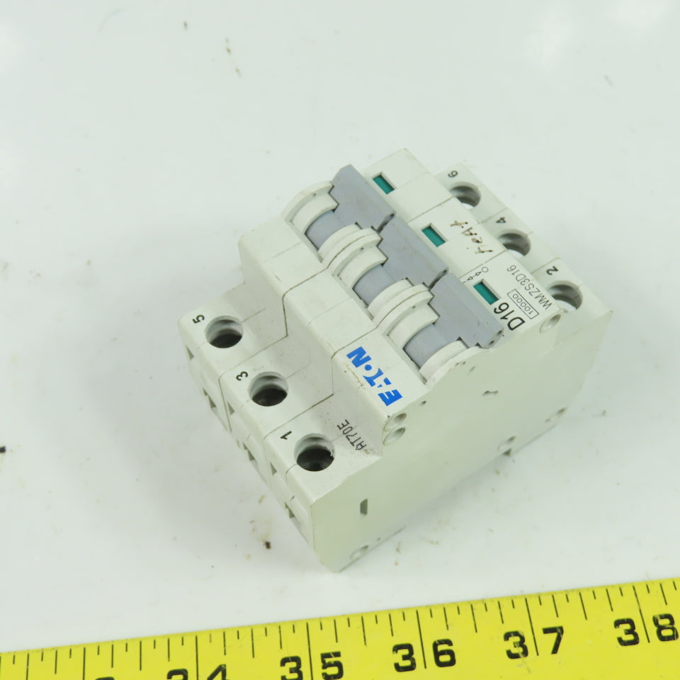 Eaton WMZS3D16 277/480VAC Circuit Breaker 16A 3-Pole
