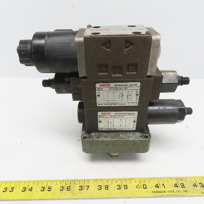 NACHI SA-G01-A3X-C1-11 Hydraulic Valve Assembly W/OCY-G01-W-Y-20 & OG-G01-P1-20