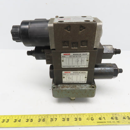 NACHI SA-G01-A3X-C1-11 Hydraulic Valve Assembly W/OCY-G01-W-Y-20 & OG-G01-P1-20