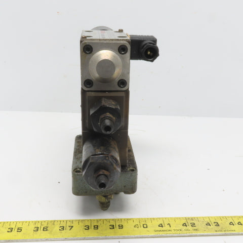 NACHI SA-G01-A3X-C1-11 Hydraulic Valve Assembly W/OCY-G01-W-Y-20 & OG-G01-P1-20