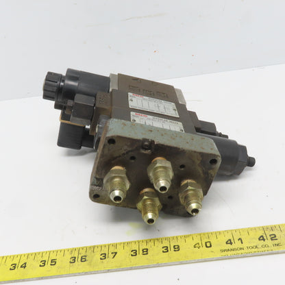 NACHI SA-G01-A3X-C1-11 Hydraulic Valve Assembly W/OCY-G01-W-Y-20 & OG-G01-P1-20