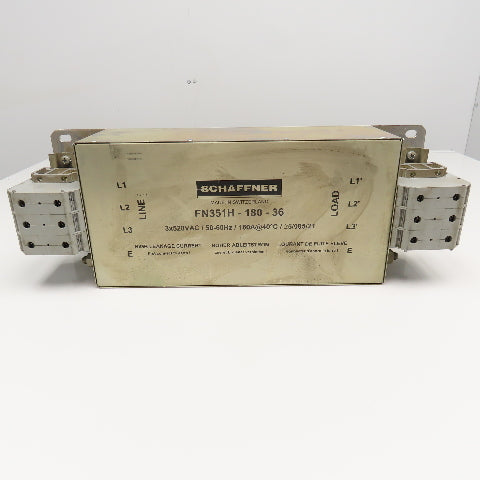 Schaffner FN351H-180-36 3x520VAC 50/60Hz EMC Line Filter