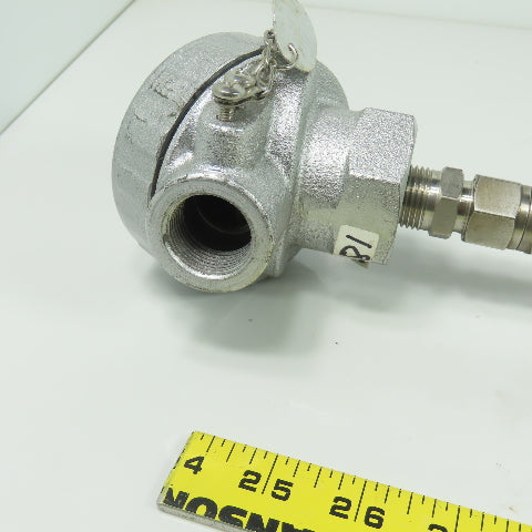 Thermo-Couple Products 2310-16089-103281 Stainless Steel Thermocouple 22" Probe