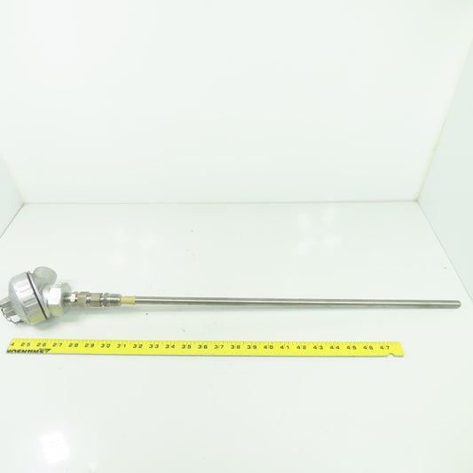 Thermo-Couple Products 2310-16089-103281 Stainless Steel Thermocouple 22" Probe