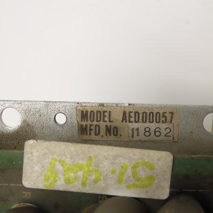 Panasonic ZUEP5487 ZUEP5488 AED00057 Servo Amplifier