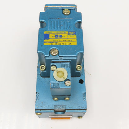 MAC 6311A-512-PM-111DA Single Solenoid Valve 120V Coil