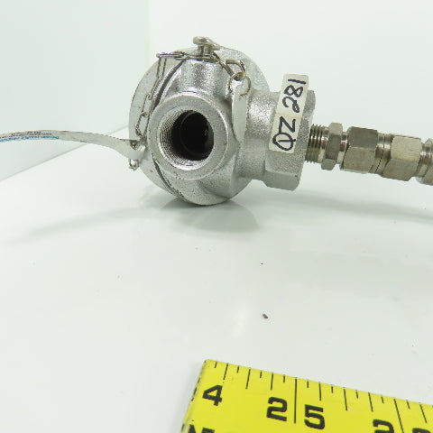 Thermo-Couple Products 2310 15258 140390-1 Stainless Steel Thermocouple22" Probe