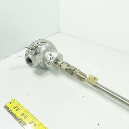 Thermo-Couple Products 2310 15258 140390-1 Stainless Steel Thermocouple22" Probe