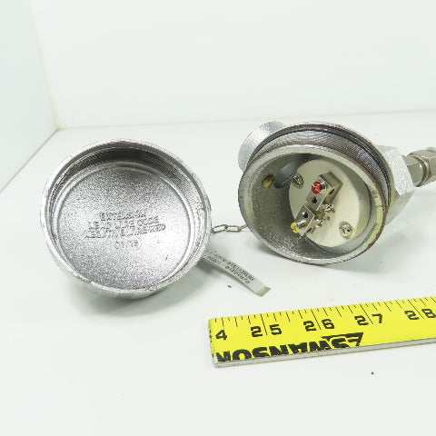 Thermo-Couple Products 2310 15258 140390-1 Stainless Steel Thermocouple22" Probe