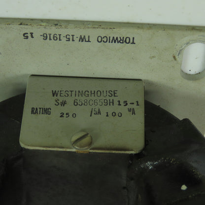 Westinghouse 658C659H 15-1 Current Transformer 100VA 250/5A