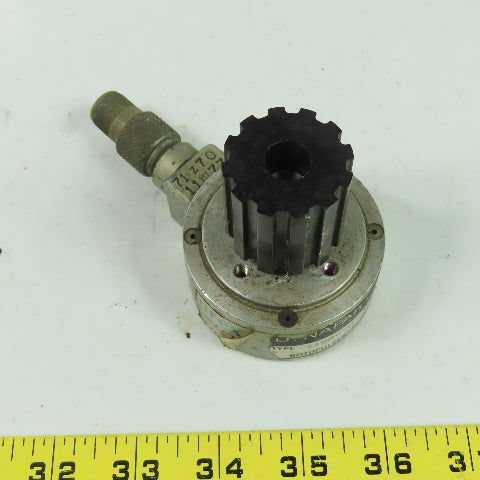 Dynapar 71ZSH70 Rotopulser Rotary Transducer W/Adapter