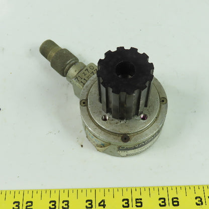 Dynapar 71ZSH70 Rotopulser Rotary Transducer W/Adapter
