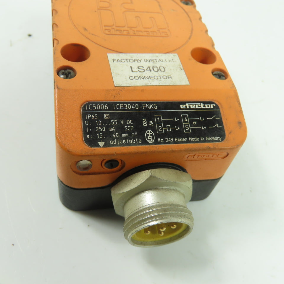 Efector ICE3040FNKG/LS400LNS Inductive Proximity Sensor 250mA
