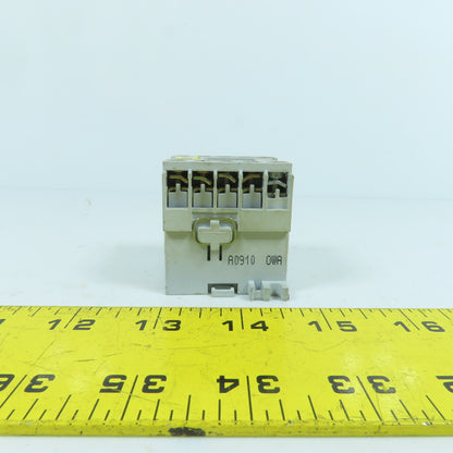 Allen Bradley 100-M09NZ*3 Ser A Contactor 600V 12A 5HP