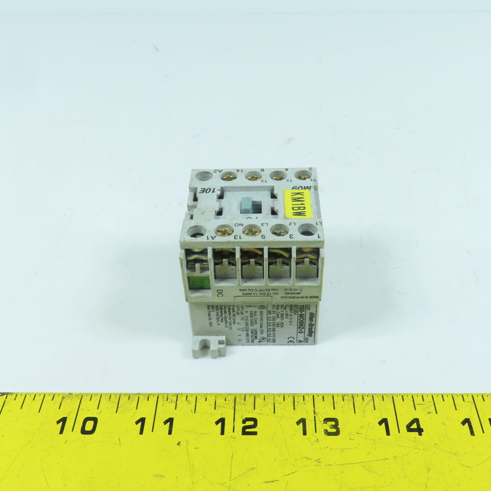 Allen Bradley 100-M09NZ*3 Ser A Contactor 600V 12A 5HP