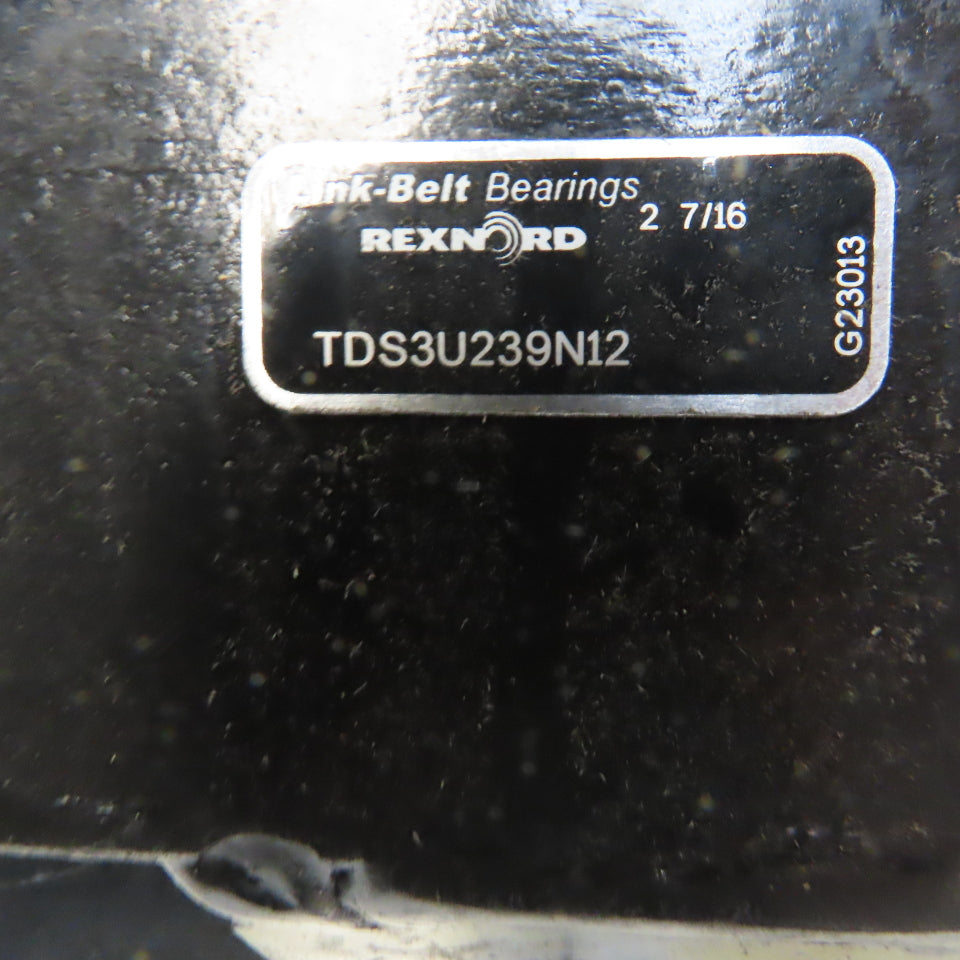 Link Belt TDS3U239N12 Protected Screw Take Up Assembly 2-7/16" ID 12" Travel