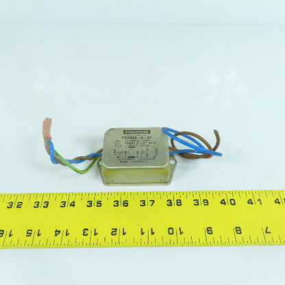 Schaffner FS4869-6-07 250VAC Line Filter 50-60HZ 6A