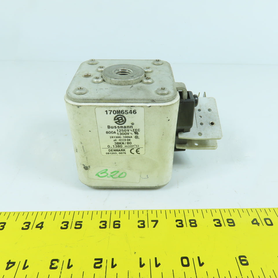 Bussmann 170M6546 800A High Speed Fuse Link 1250/1300V 3BKN