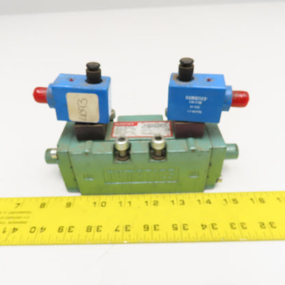 Numatics 134BB400R061D61 Pneumatic Directional Valve 5/2 Position Detent 24VDC