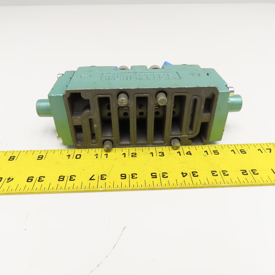 Numatics 134BB400R061D61 Pneumatic Directional Valve 5/2 Position Detent 24VDC