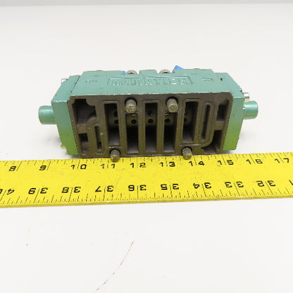 Numatics 134BB400R061D61 Pneumatic Directional Valve 5/2 Position Detent 24VDC