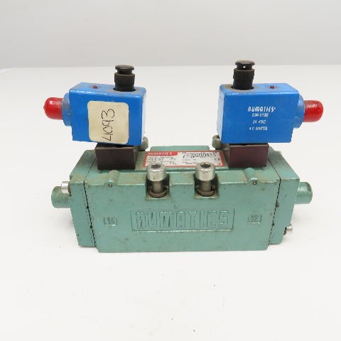 Numatics 134BB400R061D61 Pneumatic Directional Valve 5/2 Position Detent 24VDC