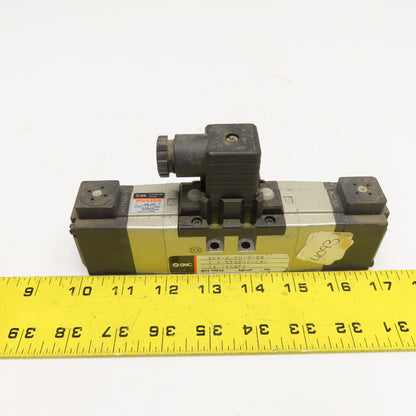 SMC VPN-6-FG-D-9N 4/5 Port Double Solenoid Pneumatic Valve 110V Coil