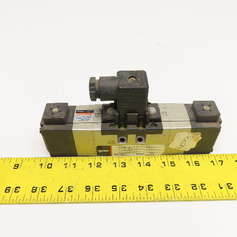 SMC VPN-6-FG-D-9N 4/5 Port Double Solenoid Pneumatic Valve 110V Coil