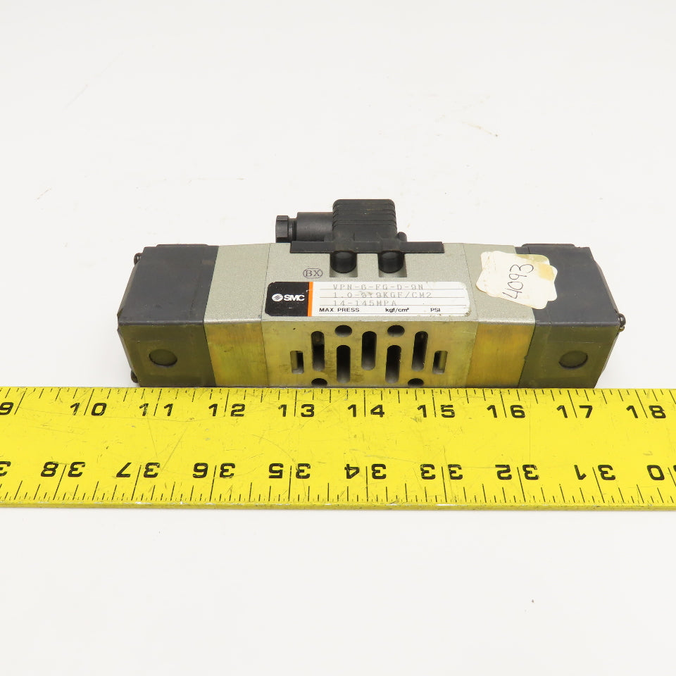 SMC VPN-6-FG-D-9N 4/5 Port Double Solenoid Pneumatic Valve 110V Coil