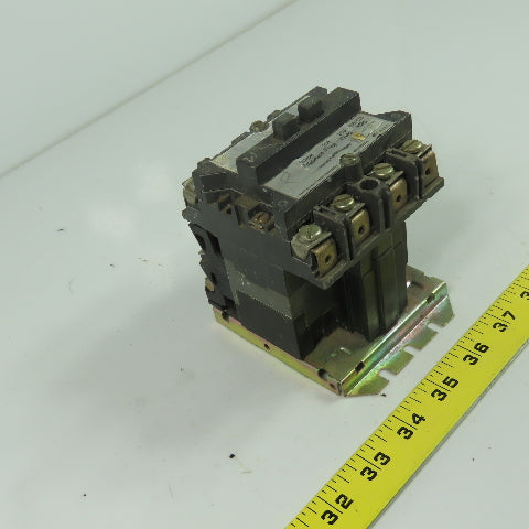 Westinghouse 276A134G01 600VAC Non-Reversing Contactor Size 1 50/60Hz 120V Coil
