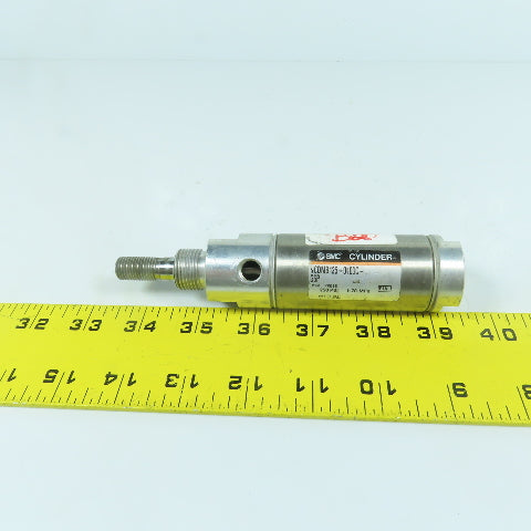 SMC NCDMB125-0100C-G5P Double Acting Stainless Air Cylinder 1-1/4" Bore 1"Stroke