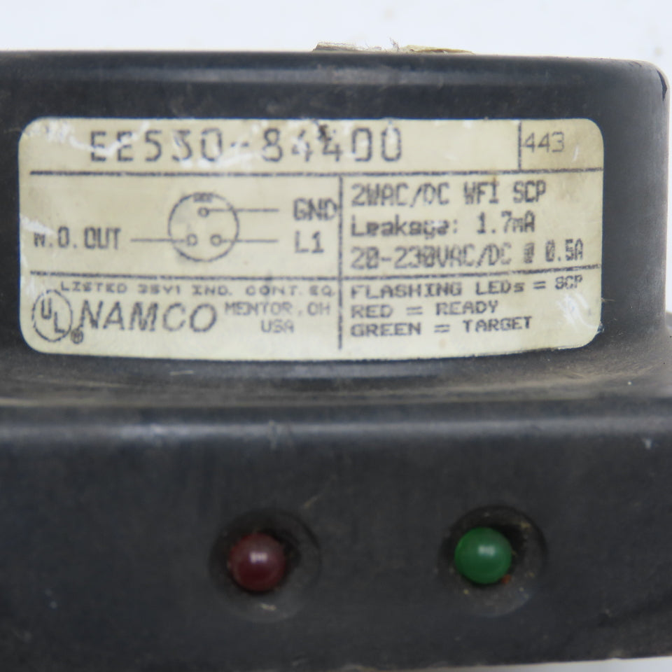 Namco EE530-84400 Extended Range Proximity Sensor Noise Proof