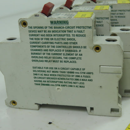 Klockner Moeller FAZ-G4A-CNA Circuit Breaker 115/240VAC Rail Mount Lot Of 8
