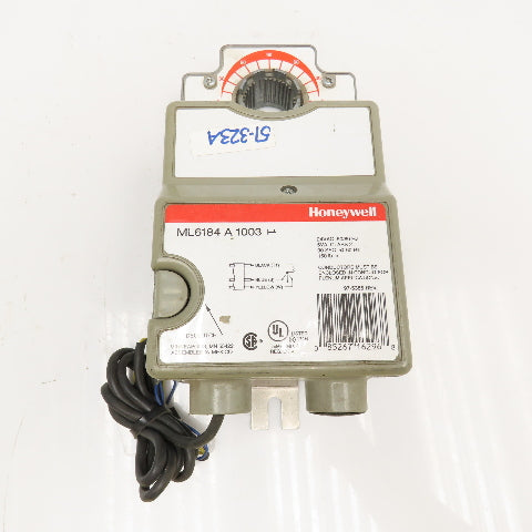 Honeywell ML6184 A 1003 Direct Coupled Damper Actuator 24VAC