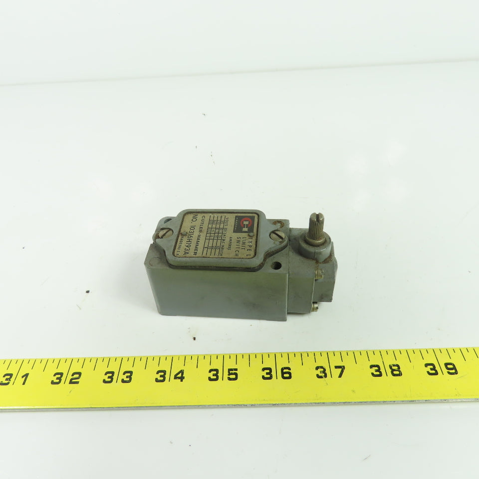 Allen Bradley 10316H193A 600VAC Heavy Duty Limit Switch