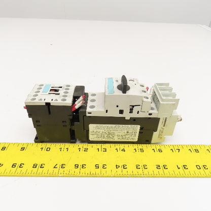 Siemens 3RV1021-1FA10 3RT1017-1AK61 Manual Motor Starter 3.5-5A Overload Trip