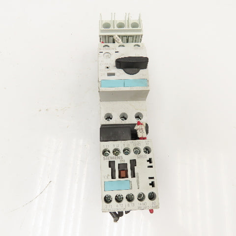 Siemens 3RV1021-1FA10 3RT1017-1AK61 Manual Motor Starter 3.5-5A Overload Trip
