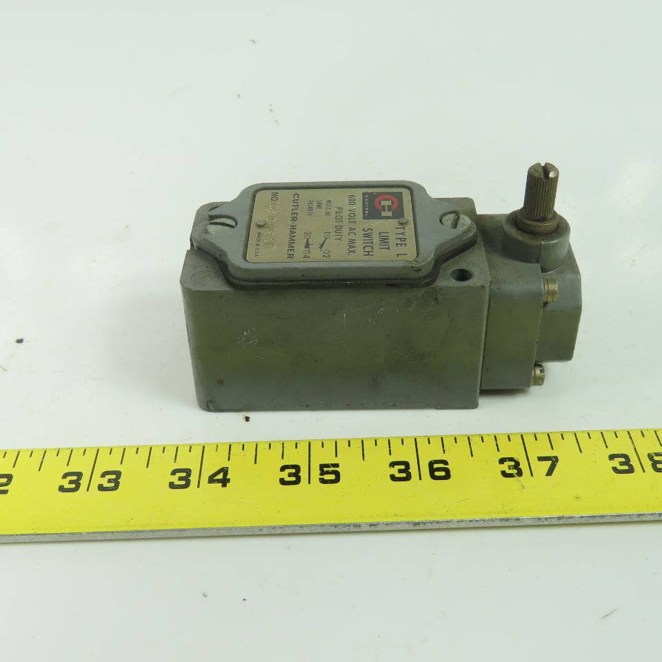 Allen Bradley 10316H193B 600VAC Pilot Duty Limit Switch Type L