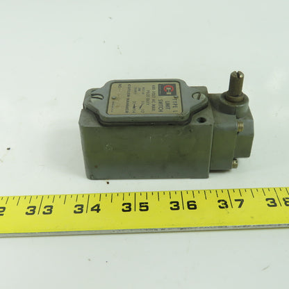 Allen Bradley 10316H193B 600VAC Pilot Duty Limit Switch Type L