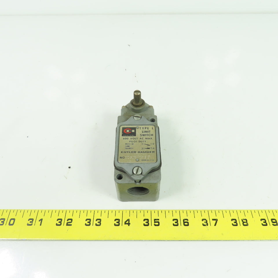 Allen Bradley 10316H193B 600VAC Pilot Duty Limit Switch Type L