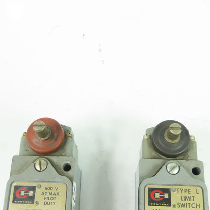 Allen Bradley 10316H185C 600VAC Pilot Duty Limit Switch Type L Lot Of 2