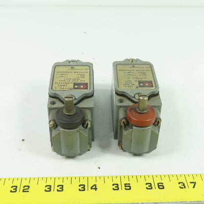 Allen Bradley 10316H185C 600VAC Pilot Duty Limit Switch Type L Lot Of 2