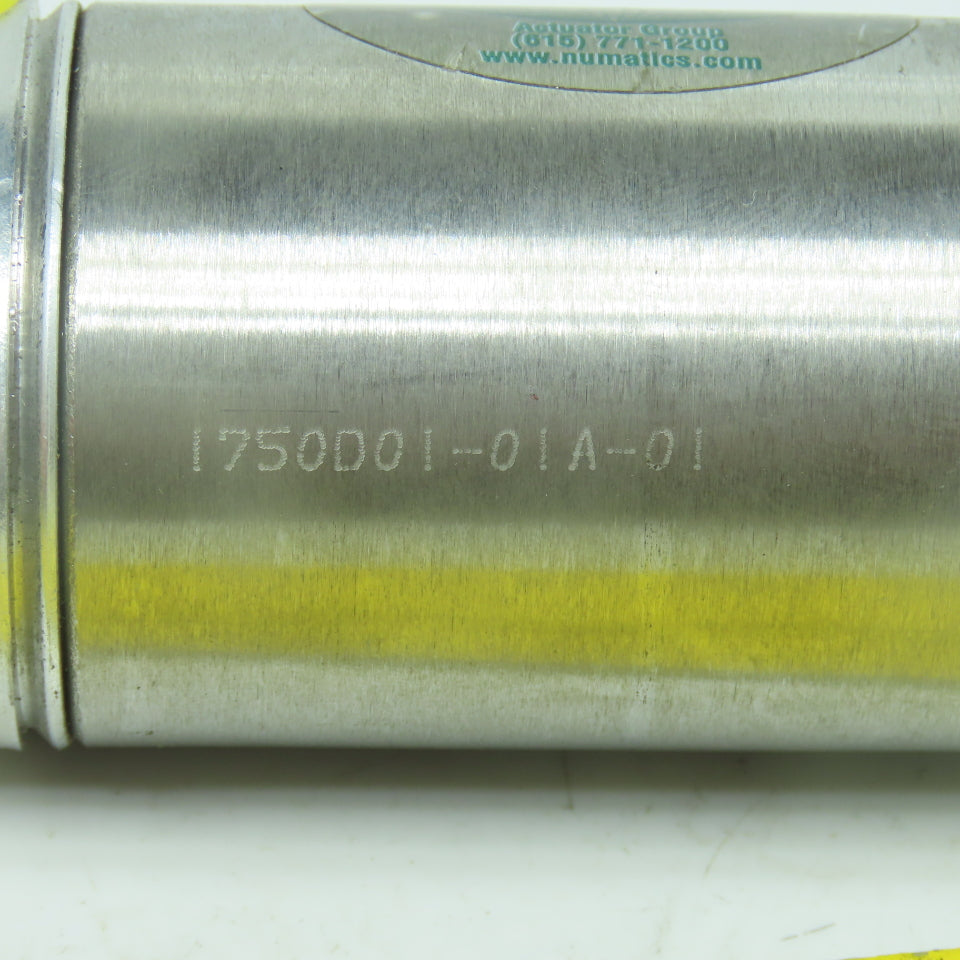 Numatics 1750D01-01A-01 Double Acting Pneumatic Cylinder 1-3/4" Bore 1" Stroke