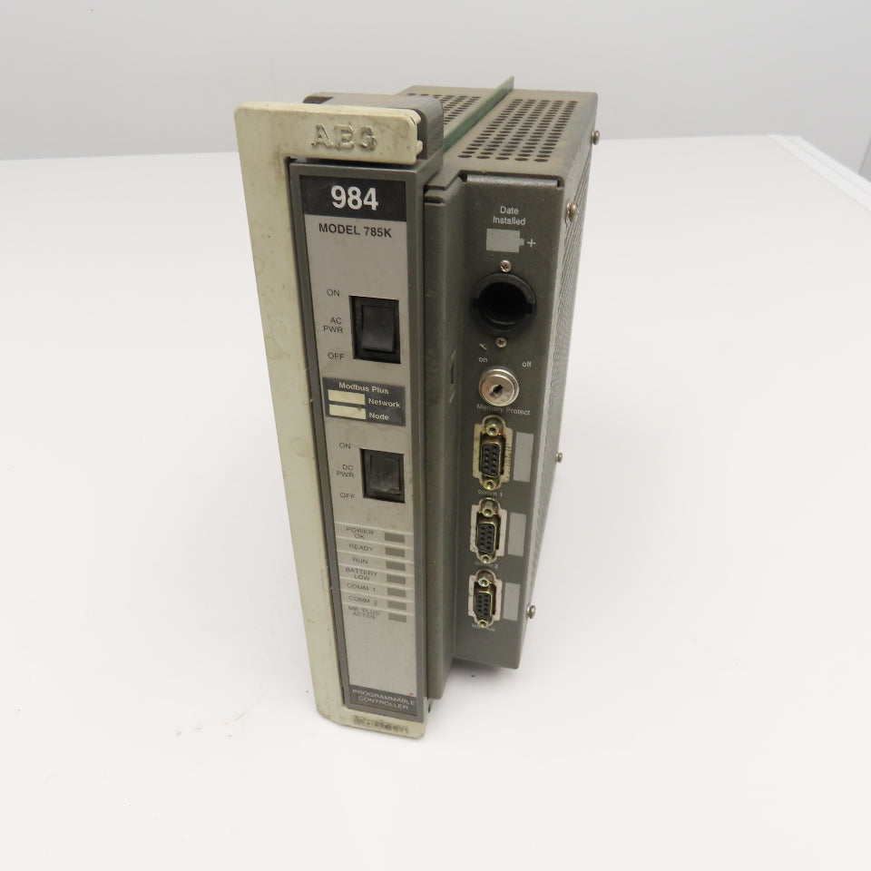 AEG PC-K084-785 Modicon Compact CPU 115/23VAC REV 3.09
