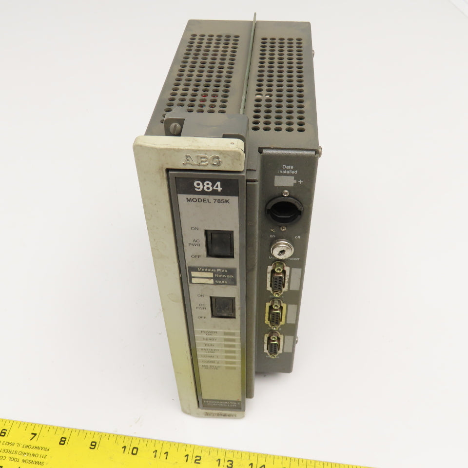 AEG PC-K084-785 Modicon Compact CPU 115/23VAC REV 3.09