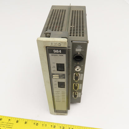 AEG PC-K084-785 Modicon Compact CPU 115/23VAC REV 3.09