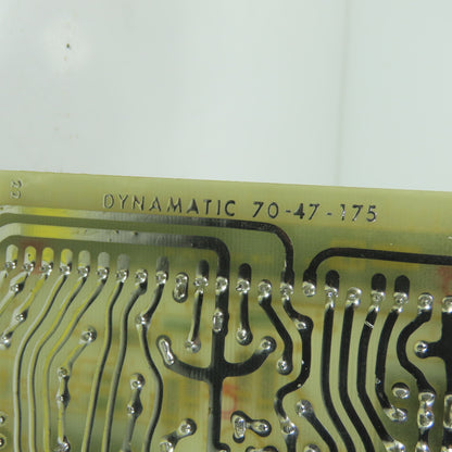 Dynamatic 15-162-56 Circuit Drive Board 70-47-175