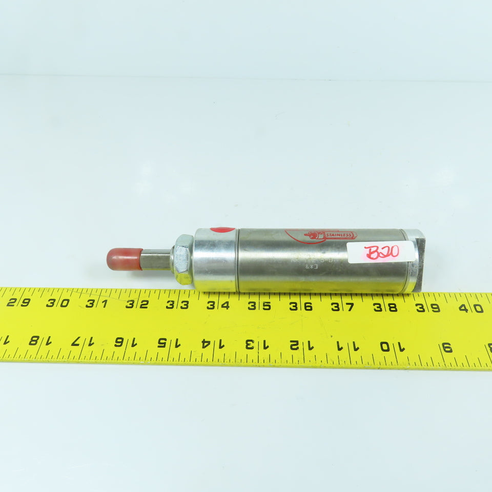 Bimba NR-172.5-D Double Acting Pneumatic Cylinder 1-1/2" Bore 2.5" Stroke